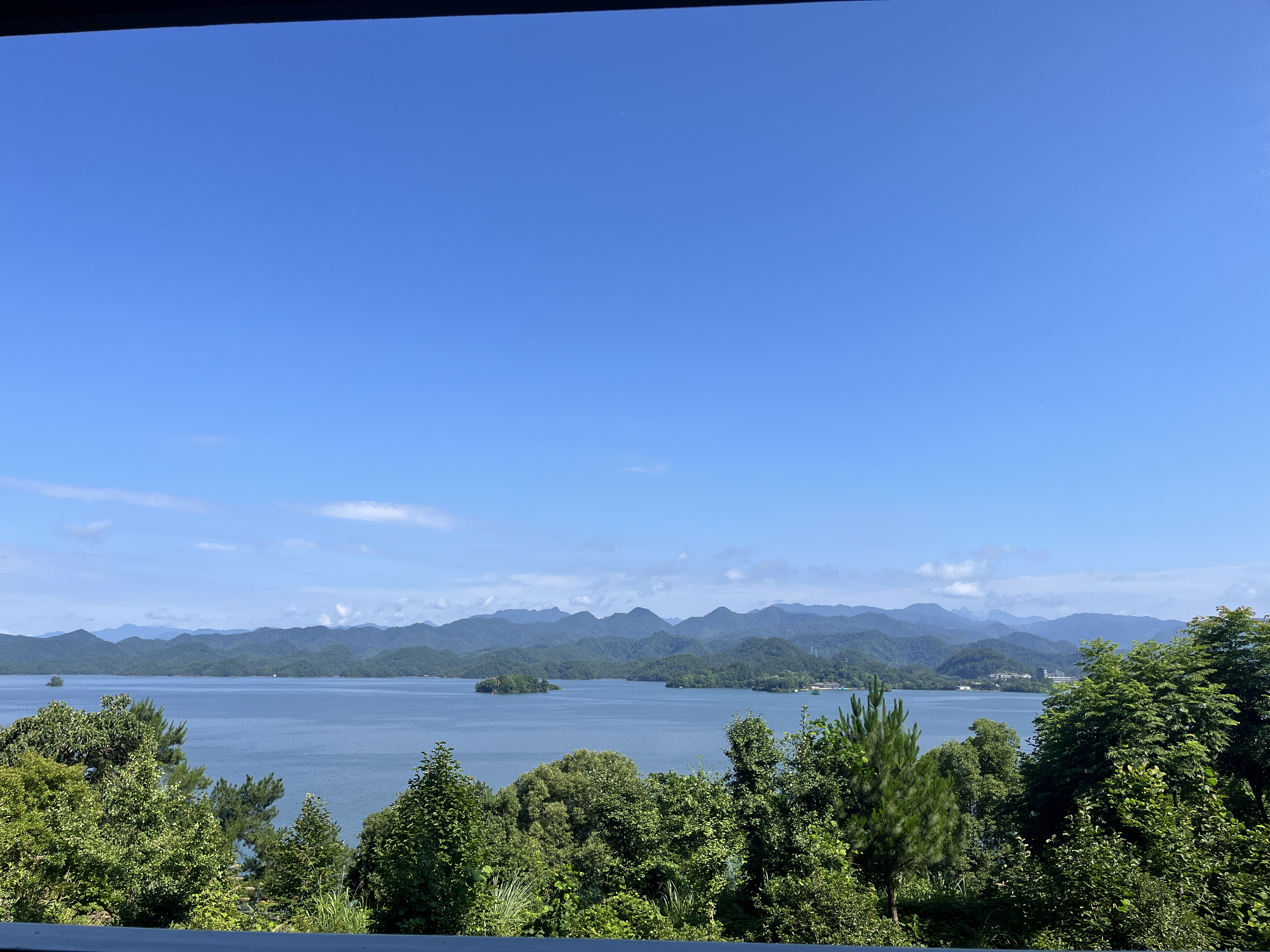 酒店的晨间风景